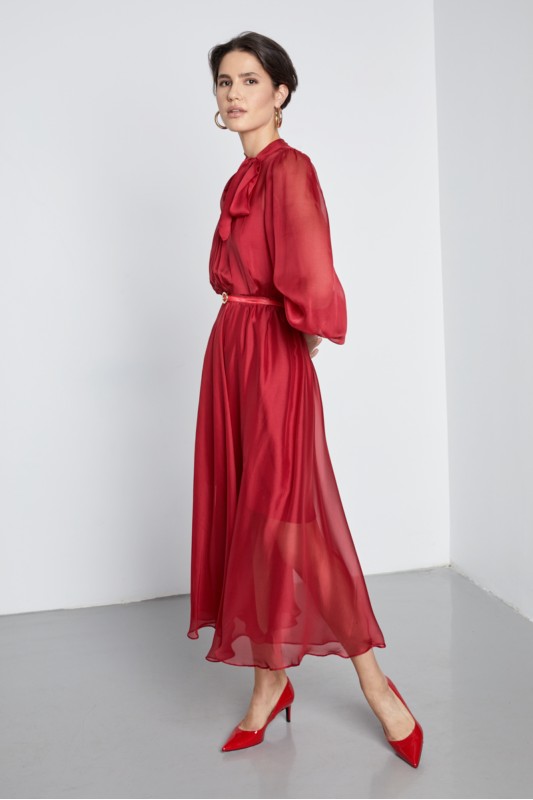 MARION SILK DRESS